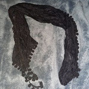 Black scarf